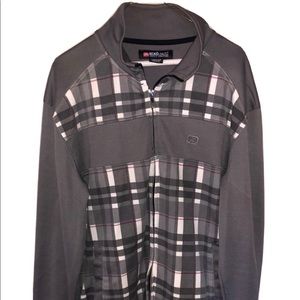Ecko Unltd Authentic Men’s Grey/White Sweater/Jacket Inception - Medium